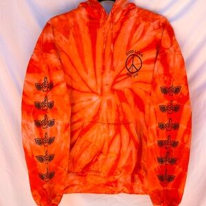 Tie dye Loser Machine Company hoodie